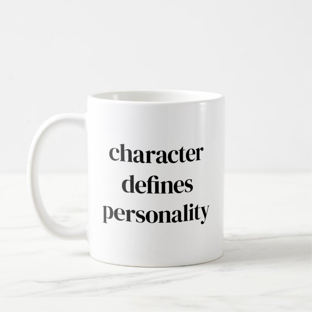 Tasse de personnage (Gauche)