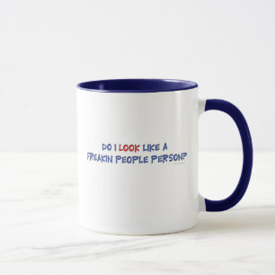 Tasse de personne de personnes
