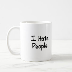 Tasse de personnes de haine