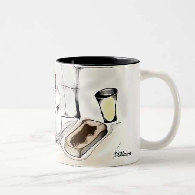 Tasse de petit déjeuner (Droit)