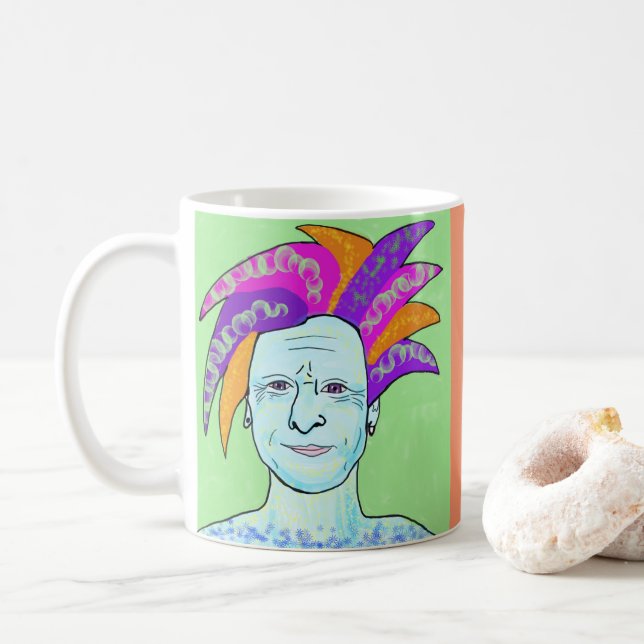 Tasse de Petr de punk rock (Avec donut)