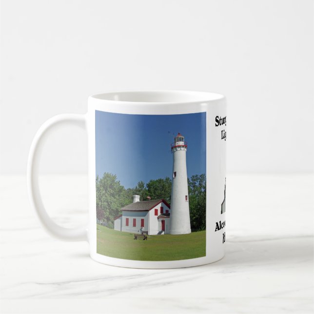 Tasse de phare de point d'esturgeon (Gauche)