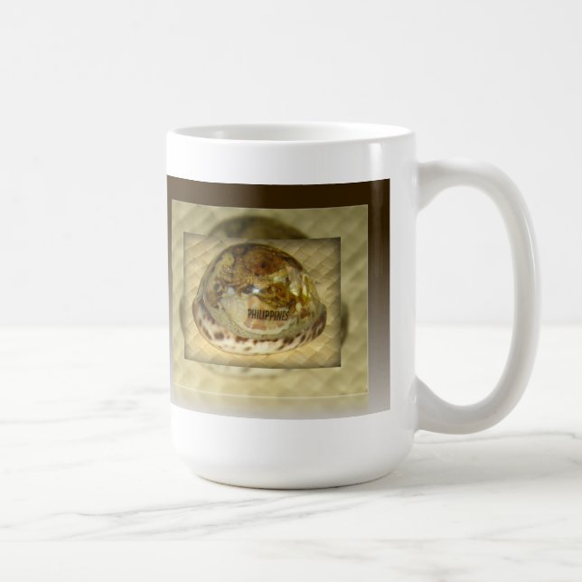 Tasse de Philippin de Shell de mer philippine (Droite)