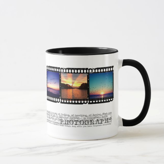 tasse de photo d'instagram de bande de film (Droite)