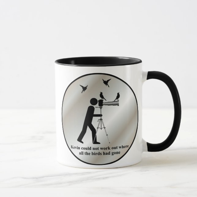 Tasse de photographe d'oiseau de Kevin (Droite)