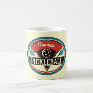 Tasse de Pickleball - conception vintage