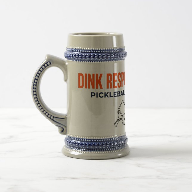 Tasse de Pickleball Dink Responsablement - Cadeau  (Gauche)