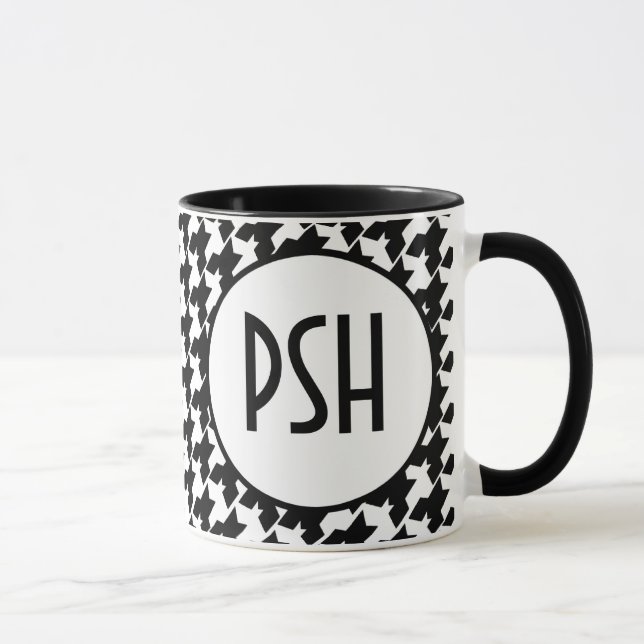 Tasse de pied-de-poule (Droite)