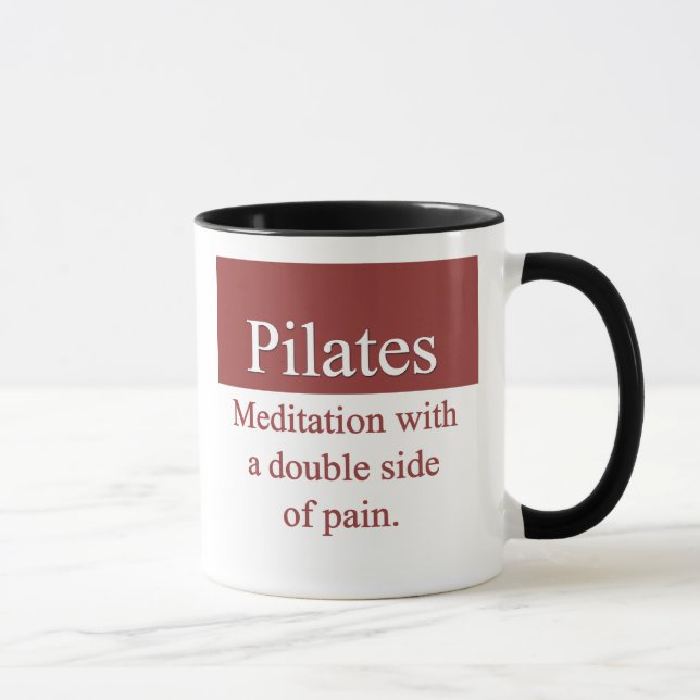 Tasse de Pilates (Droite)