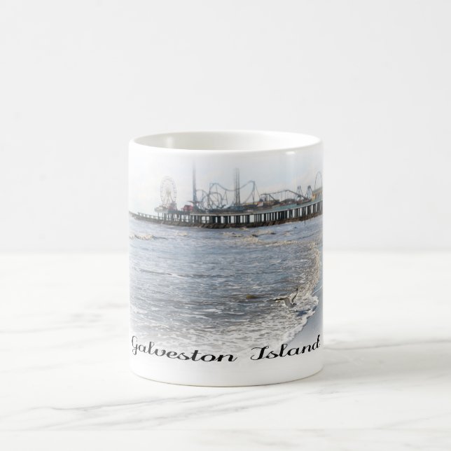 Tasse de pilier de plaisir d'île de Galveston (Centre)