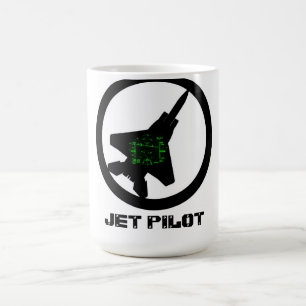 Tasse de pilote de jet