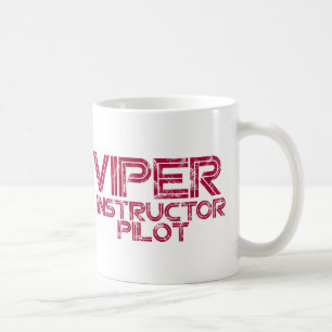Tasse de pilote d'instructeur de vipère