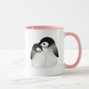 Tasse de pingouin personnalisée