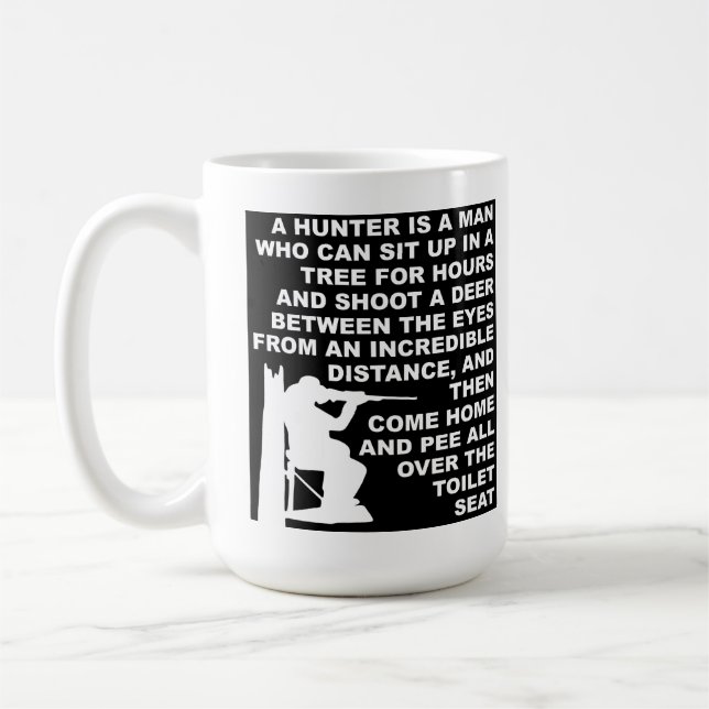 Tasse de pipi de chasseur (Gauche)