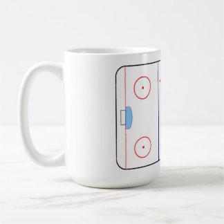 tasse de piste d'hockey