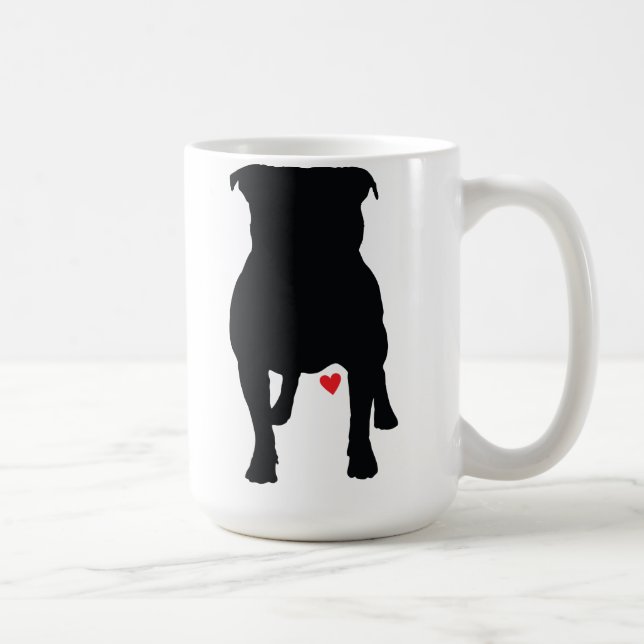 Tasse de pitbull (Droite)