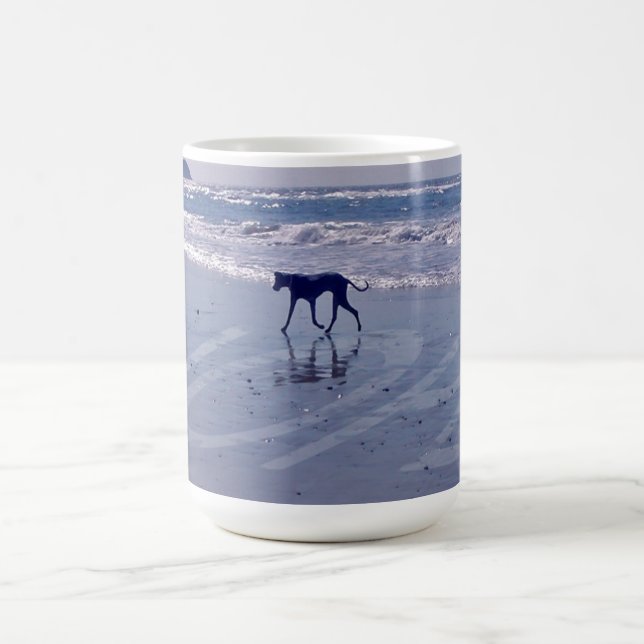 Tasse de plage de great dane (Centre)