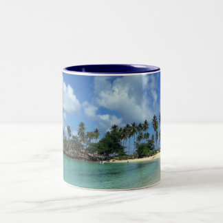 Tasse de plage de la République Dominicaine