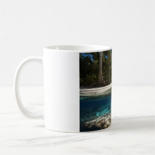 Tasse de plage tropicale - Vue éclatée - Tasse océ