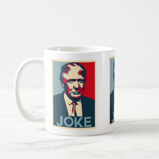 Tasse de PLAISANTERIE de Donald Trump (Gauche)