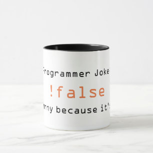 Tasse de plaisanterie de programmeur