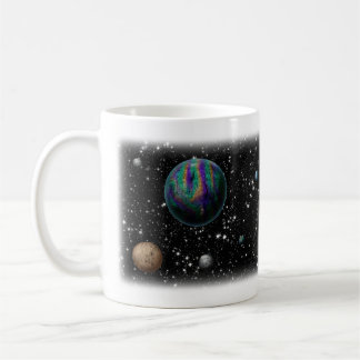 Tasse de planètes de la science-fiction