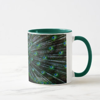 Tasse "de plumage de paon"