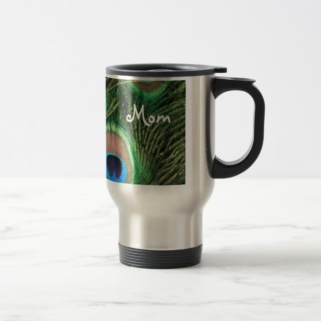 Tasse de plume de paon pour la maman (Droit)