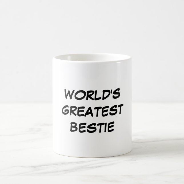 Tasse de plus grand "Bestie du monde" (Centre)