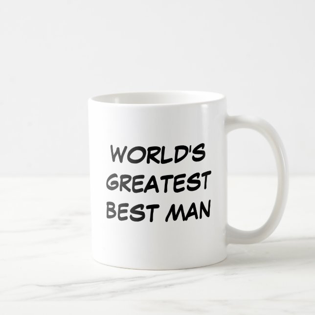 Tasse de plus grand meilleur "homme du monde" (Droite)