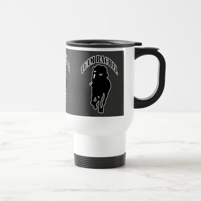 Tasse de pochoir de Rachel d'équipe (Droite)