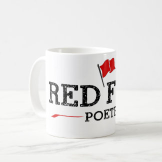 Tasse de poésie de drapeau rouge