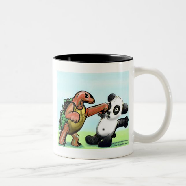Tasse de poinçon de panda (Droit)