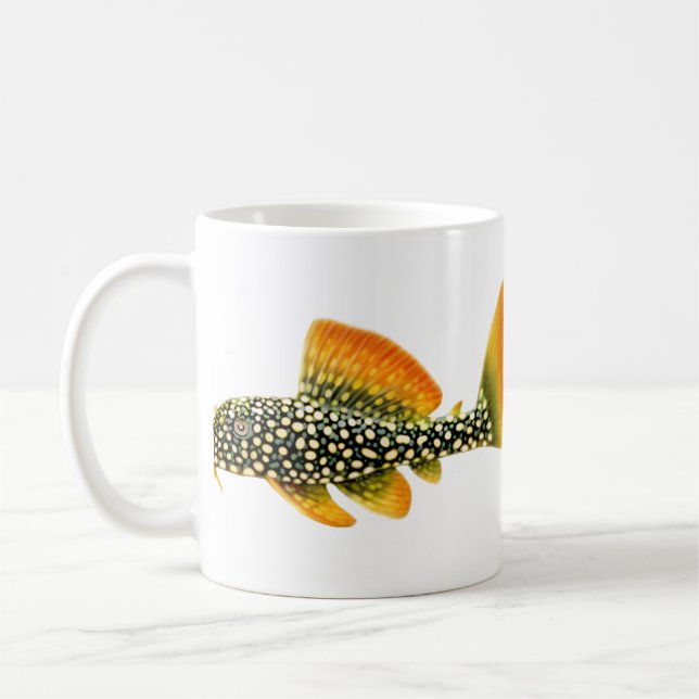 Tasse de poisson-chat de Pleco de soleil (Gauche)