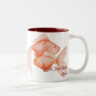 Tasse de poisson rouge