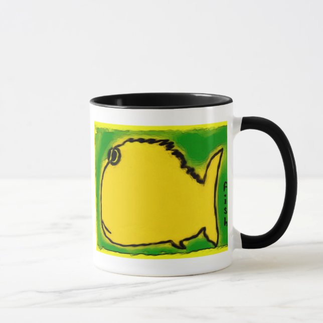 Tasse de poissons (Droite)