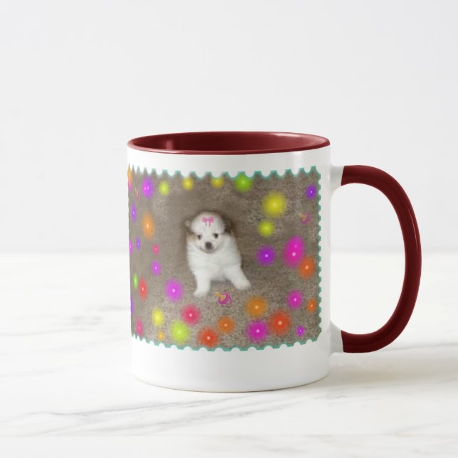 Tasse de Pomeranian de bébé (Droite)