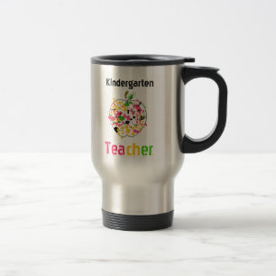 tasse de pomme d'éclaboussure de peinture