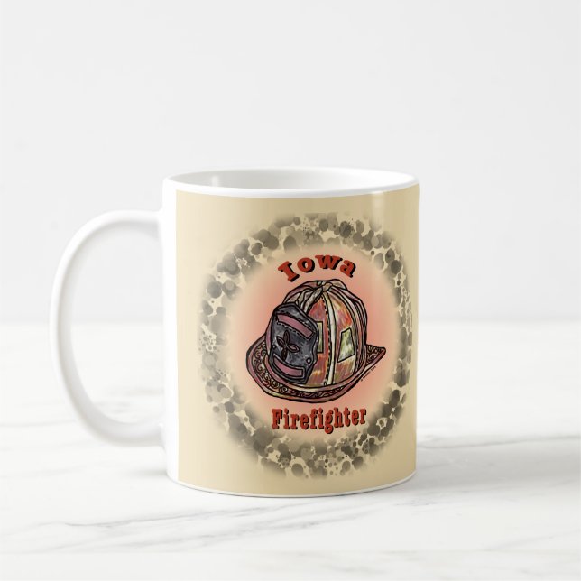 Tasse de pompier de l'Iowa  (Gauche)