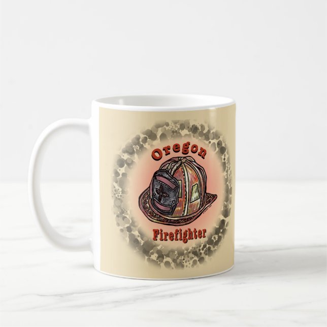 Tasse de pompier de l'Oregon  (Gauche)