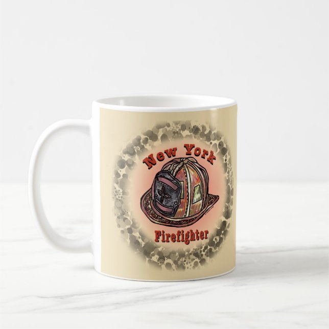 Tasse de pompier de New York (Gauche)