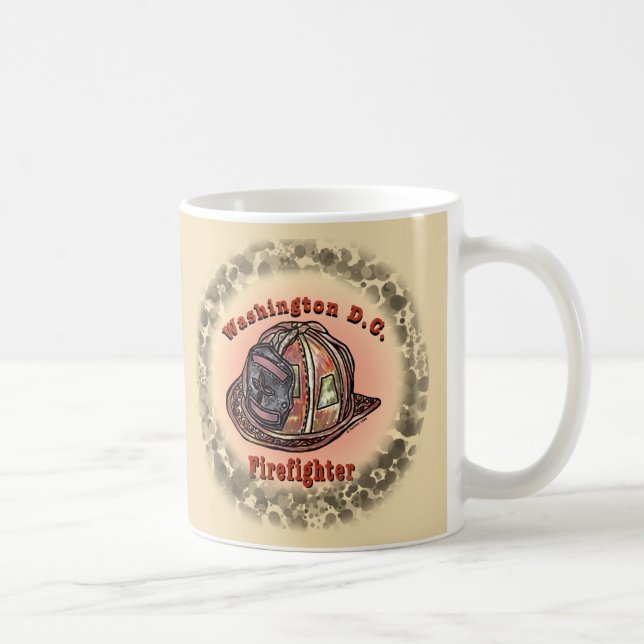 Tasse de pompier de Washington D.C. (Droite)