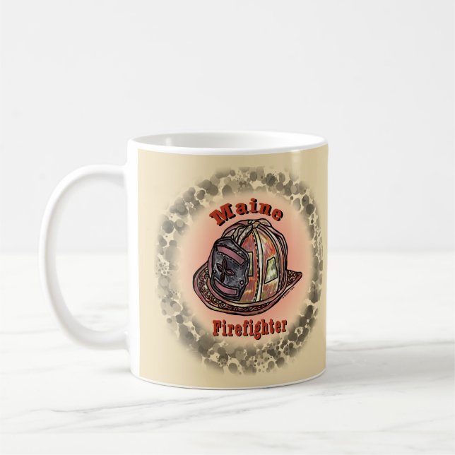 Tasse de pompier du Maine (Gauche)