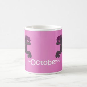 Tasse de poney de Pegasus de pierre porte-bonheur