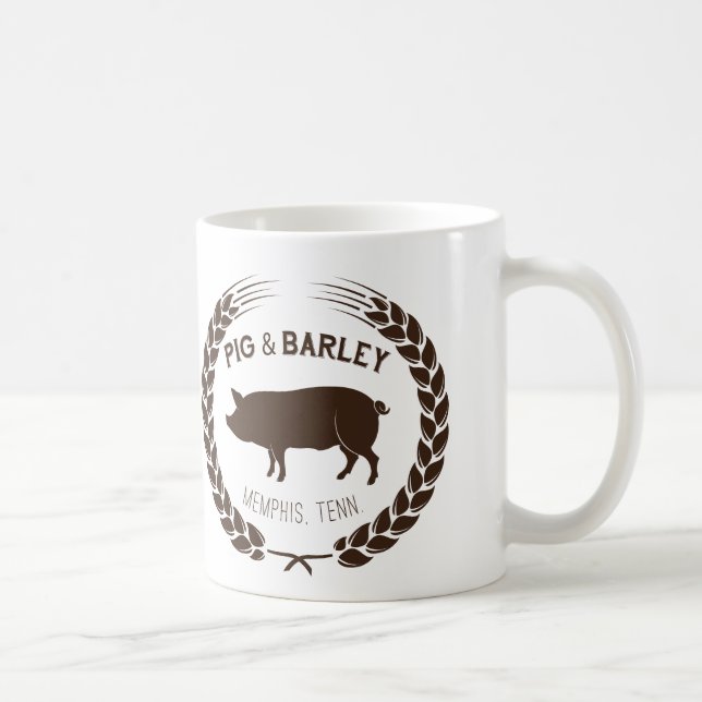 Tasse de porc et d'orge (Droite)