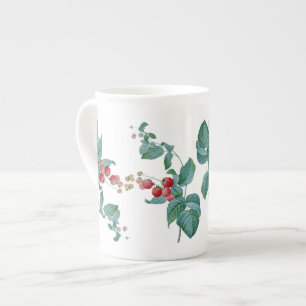 Tasse de porcelaine tendre de Redoute de