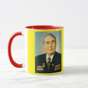 Tasse de portrait de Brezhnev*