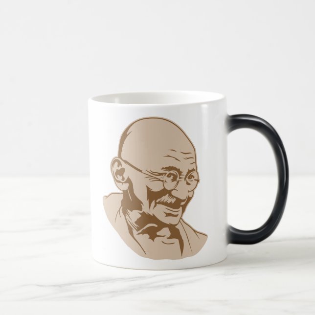 Tasse de portrait de Mahatma Gandhi (Droite)