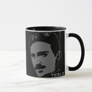 Tasse de portrait de Nikola Tesla