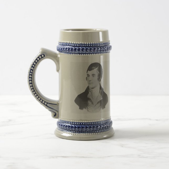 Tasse de portrait de Robert Burns (Gauche)